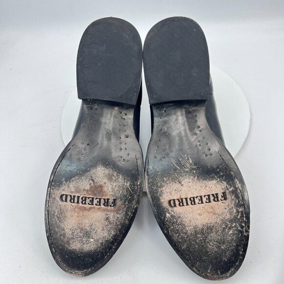 Freebird Palmer Men Size 11 9969 Black Leather Side Elastic Pull On Chelsea boot - Picture 10 of 16